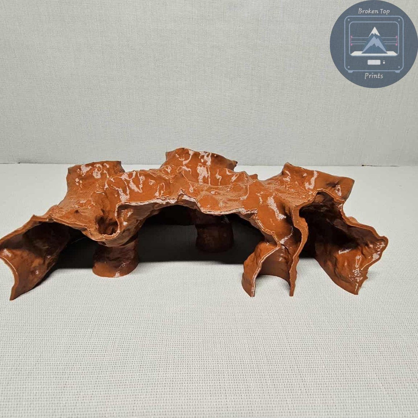 Aquarium Terrarium 3d print cave - Catacombs Decor, Fish, Shrimp and Reptile Hide, Durable and Aesthetic Tank Centerpiece
