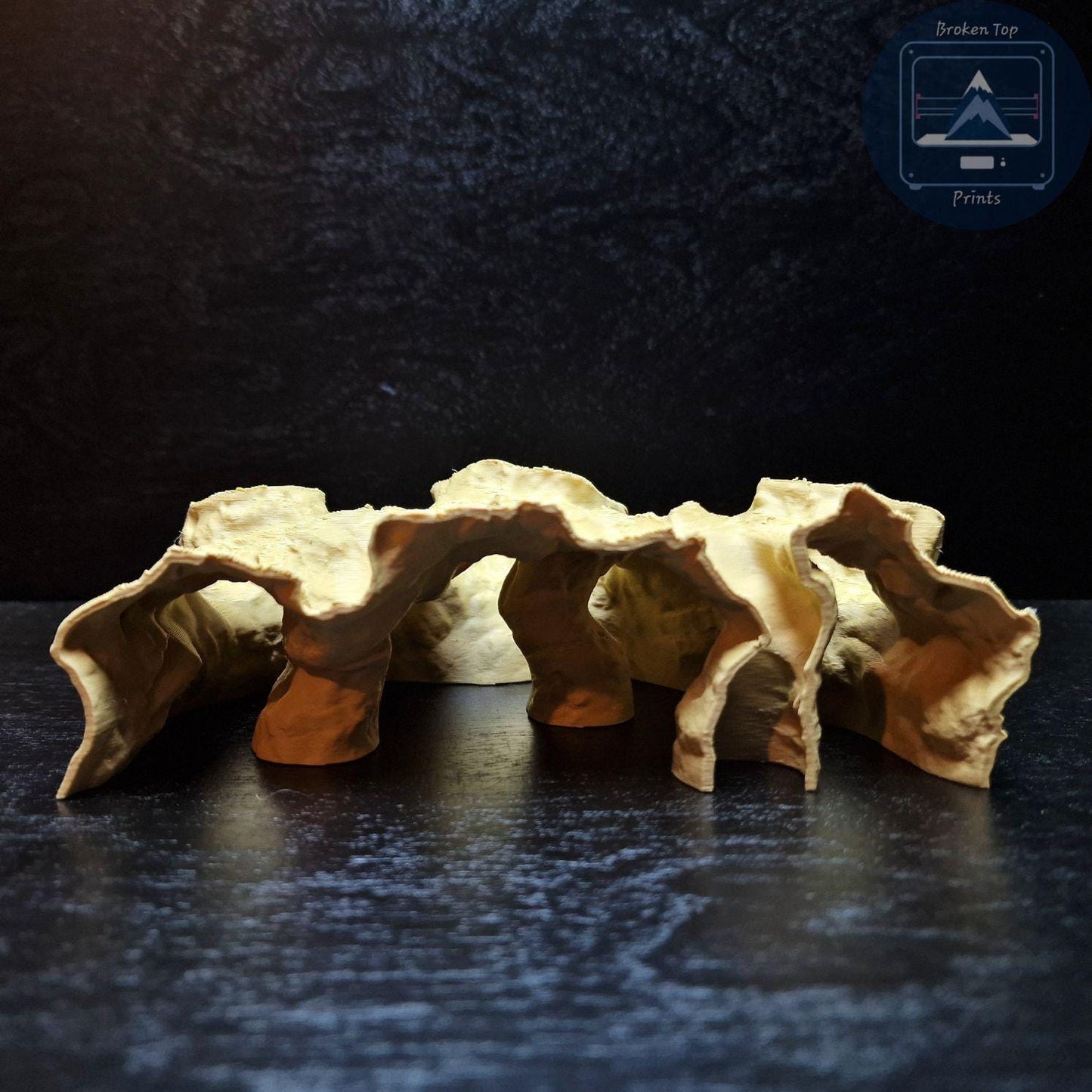 Aquarium Terrarium 3d print cave - Catacombs Decor, Fish, Shrimp and Reptile Hide, Durable and Aesthetic Tank Centerpiece