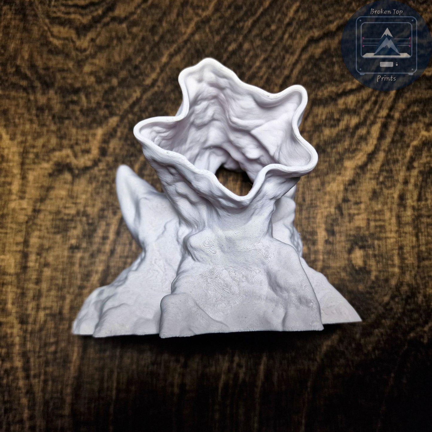 Aquarium Root Cave Hide – Abyss Root Tunnel Shelter for Fish, Shrimp & Burrowing Species | 3D Printed Decor