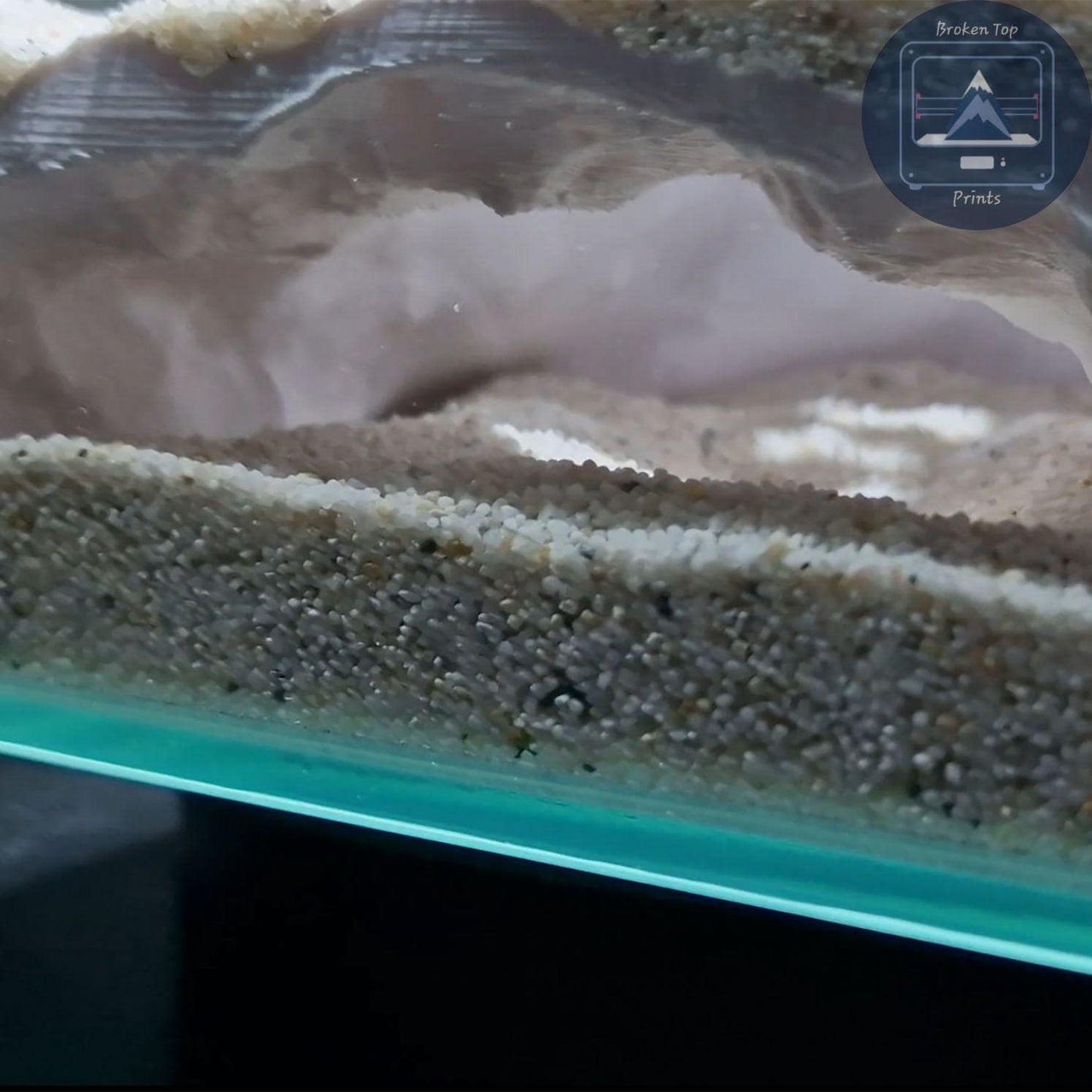 Dead Man’s Grave Aquarium Hide – Underground Skull Cave Tunnel for Fish & Shrimp | 3D Printed Tank Decor