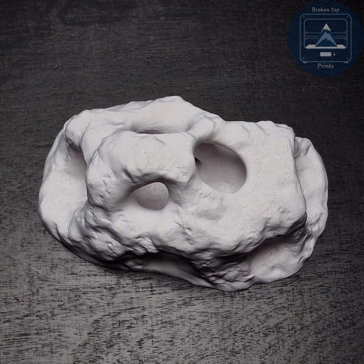 Aquarium Cave, Terrarium Hide, MoonRock Hide, 3D Printed PETG Fish Shelter, Shrimp Hideout, Gecko & Reptile Cave, Aquascape Decor